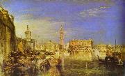 J.M.W. Turner Bridge of Signs, Ducal Palace and Custom- House, Venice Canaletti Painting oil painting reproduction